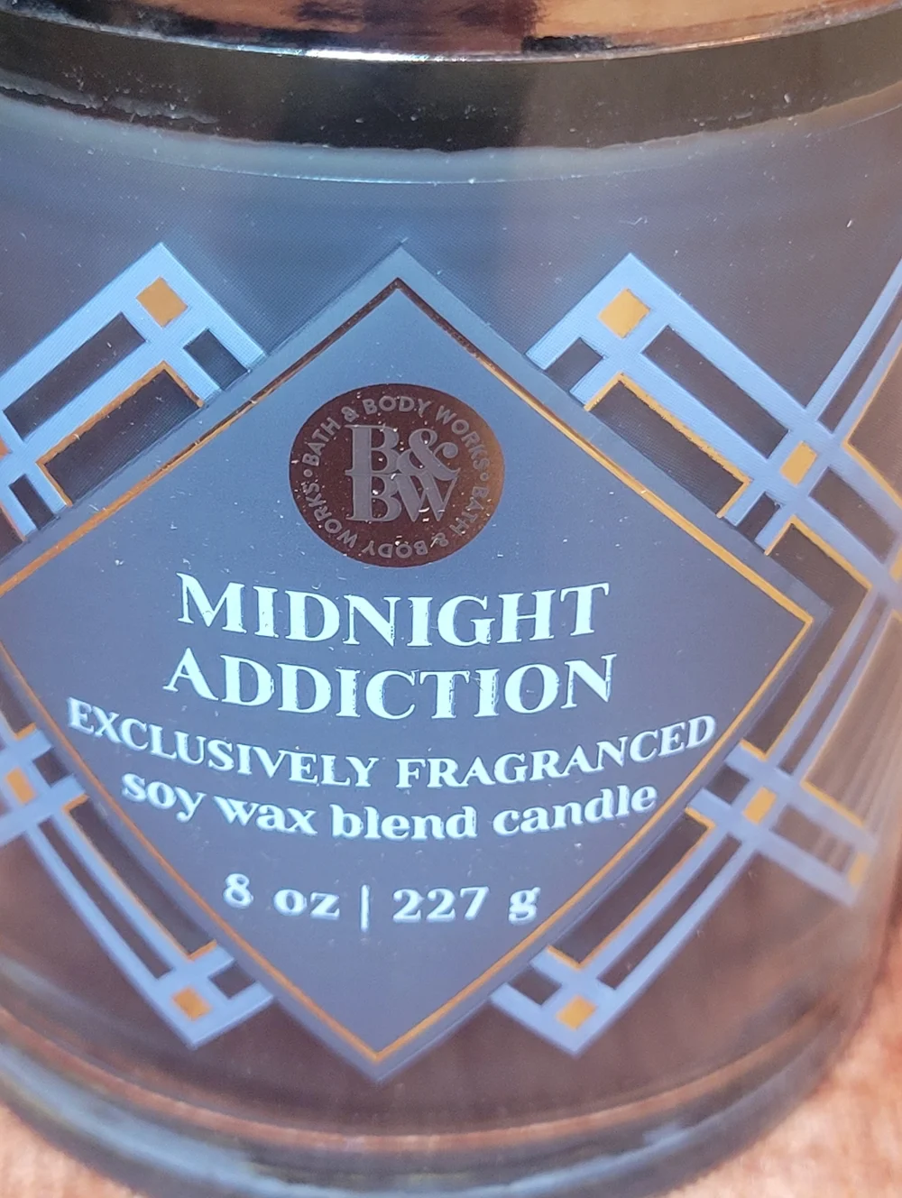 Midnight Addiction Candle Bundle Of 3 Bath & Body Works Single Wick Candles - Picture 4 of 6